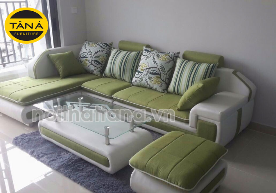 Ghế sofa vải nỉ đẹp hiện đại