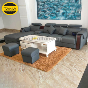 Sofa Mai Cua Bọc Da Hàn Quốc Góc L Cao Cấp N15