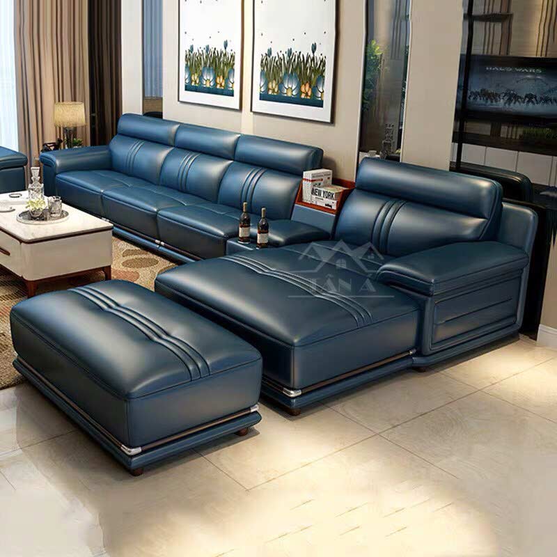 Ghế sofa da đẹp hiện đại