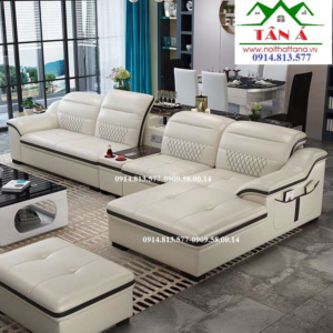 mẫu bàn ghế Sofa da phòng khách nhỏ giá rẻ dưới 10 triệu, sofa chung cư giá rẻ