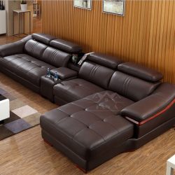 mẫu bàn ghế Sofa da phòng khách nhỏ giá rẻ dưới 10 triệu, sofa chung cư giá rẻ