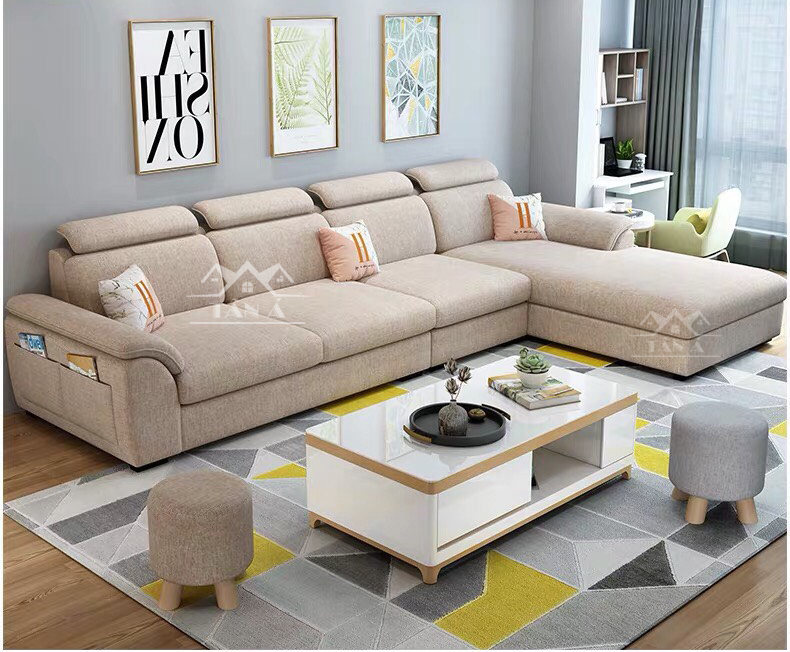 Sofa vải bố cao cấp giá rẻ