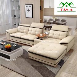 Ghế sofa da cao cấp phòng khách chung cư đẹp hiện đại giá rẻ