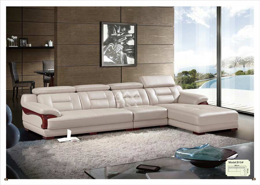 Sofa da phòng khách đẹp hiện đại giá rẻ tại bình dương