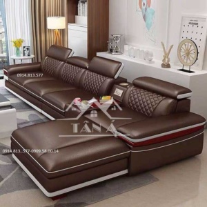 Ghế sofa da cao cấp phòng khách chung cư đẹp hiện đại giá rẻ tại tphcm