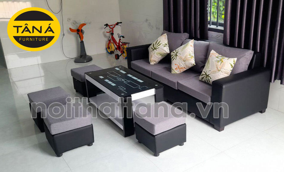 Ghế sofa băng vải nhỏ gọn giá rẻ