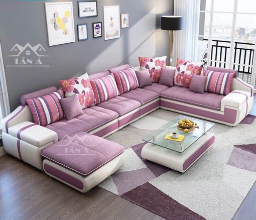 những mẫu ghế Sofa vải Nỉ Bố góc L giá rẻ, sofa phòng khách nhỏ gọn hiện đại tại tphcm
