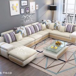 những mẫu ghế Sofa vải Nỉ Bố góc L giá rẻ, sofa phòng khách nhỏ gọn hiện đại tại tphcm