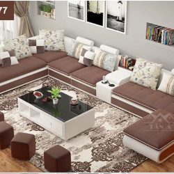 những mẫu ghế Sofa vải Nỉ Bố góc L giá rẻ, sofa phòng khách nhỏ gọn hiện đại tại tphcm