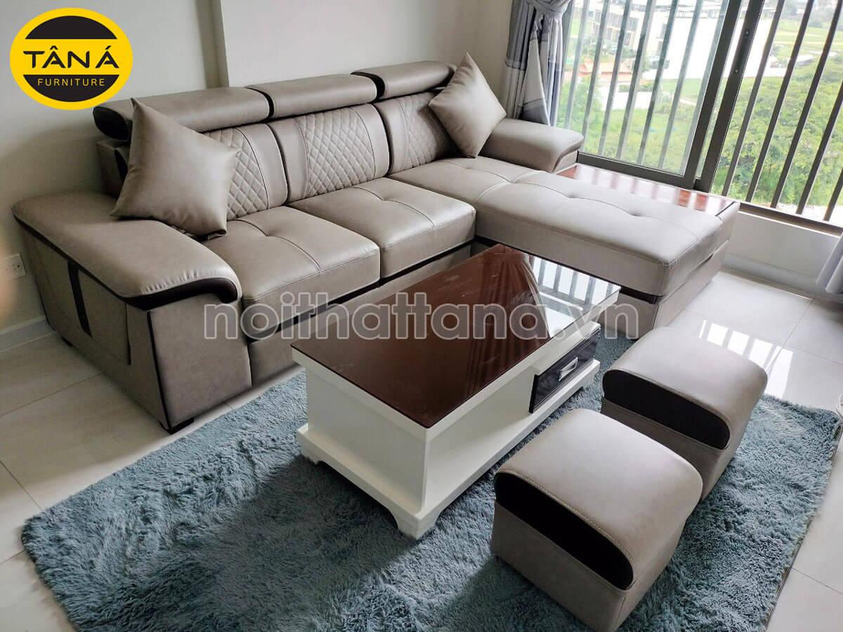 mẫu sofa phòng khách chung cư nhỏ gọn