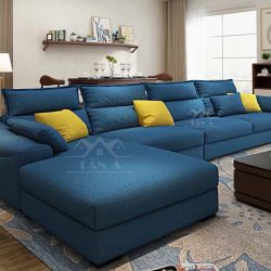 mẫu ghế sofa vải đẹp giá rẻ cho phòng khách căn hộ chung cư nhỏ đẹp hiện đại