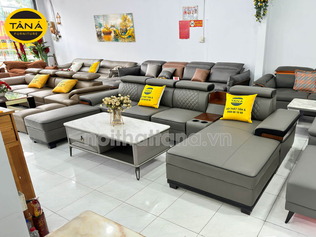 Kinh nghiệm chọn bàn trà phù hợp với sofa phòng khách Hiện Đại