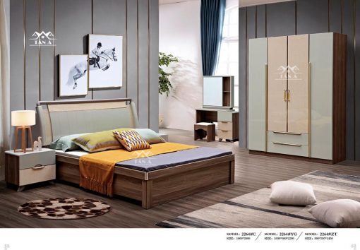 Các mẫu giường ngủ đẹp hiện đại, giường cưới đẹp giá rẻ, giường tủ gỗ công nghiệp nhập khẩu đài loan