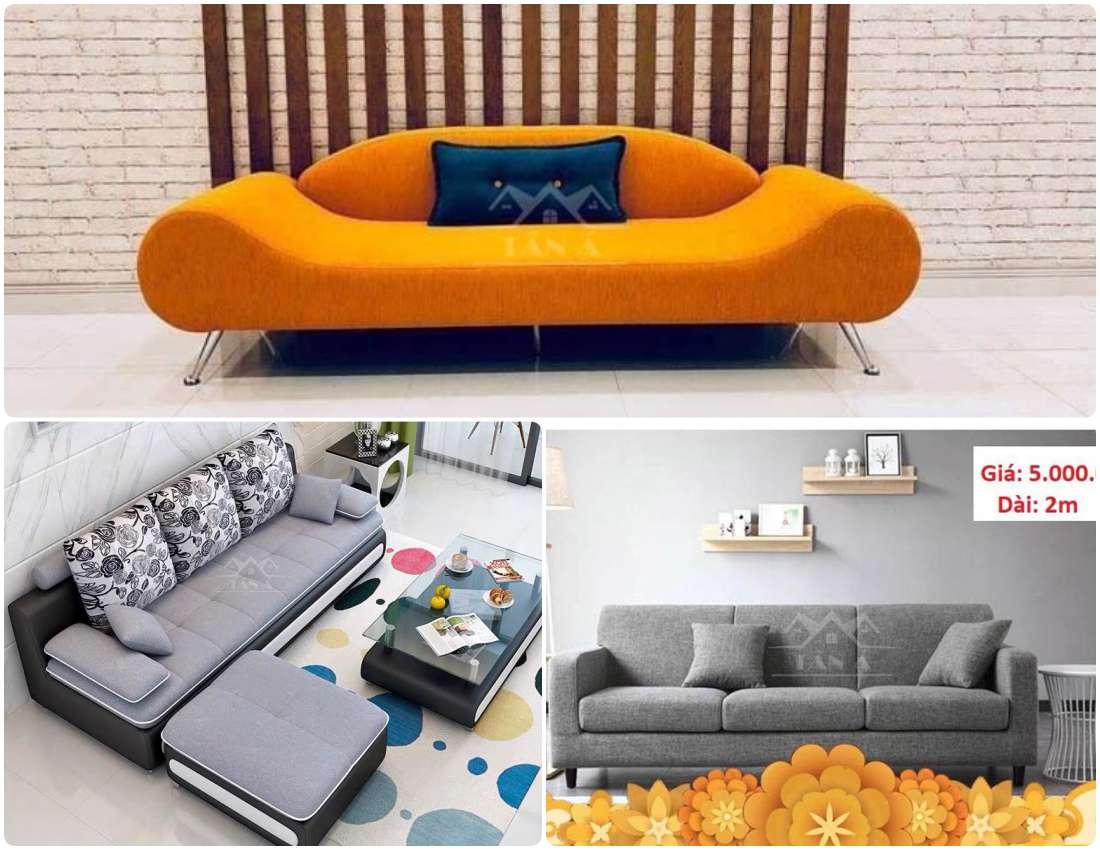 Những mẫu sofa băng đẹp giá rẻ, sofa phòng khách