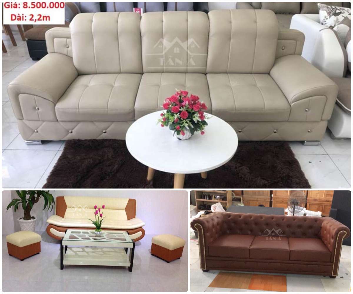 Những mẫu sofa da đẹp giá rẻ