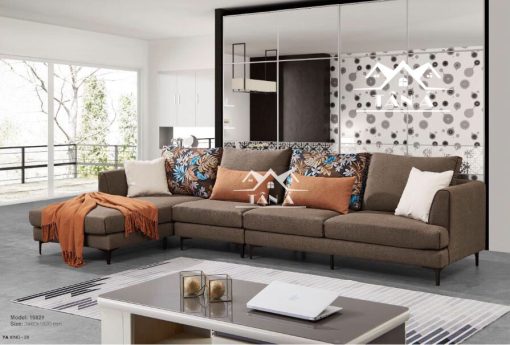 ghế sofa vải nỉ bố nhập khẩu giá rẻ, sofa phòng khách đẹp hiện đại