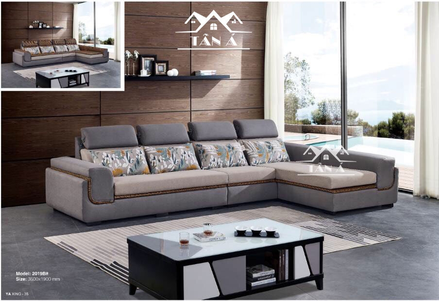 sofa vải nỉ bố đẹp giá rẻ, ghế sofa phòng khách nhập khẩu