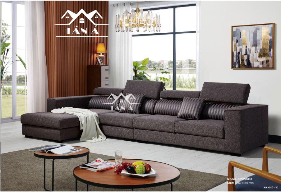 bộ ghế sofa vải nỉ bố đẹp nhập khẩu, sofa phòng khách hiện đại giá rẻ