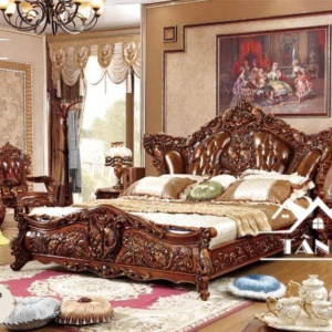 Giường ngủ tân cổ điển cao cấp nhập khẩu Đài Loan TAG-6101B