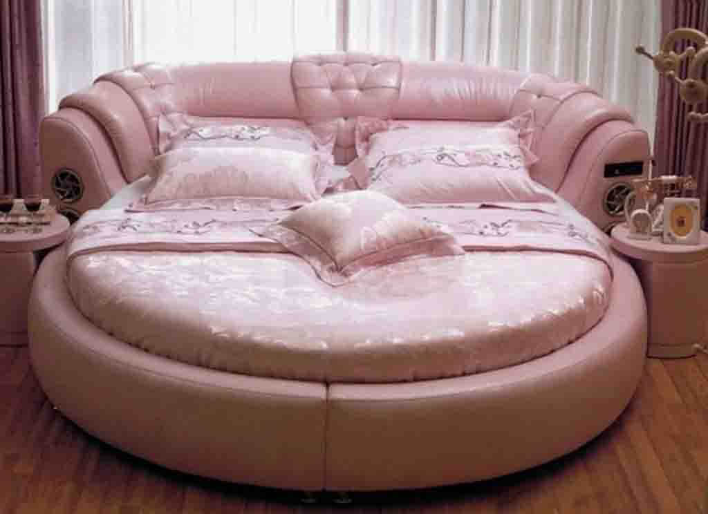 Giường dành cho những cô nàng yêu thích màu hồng