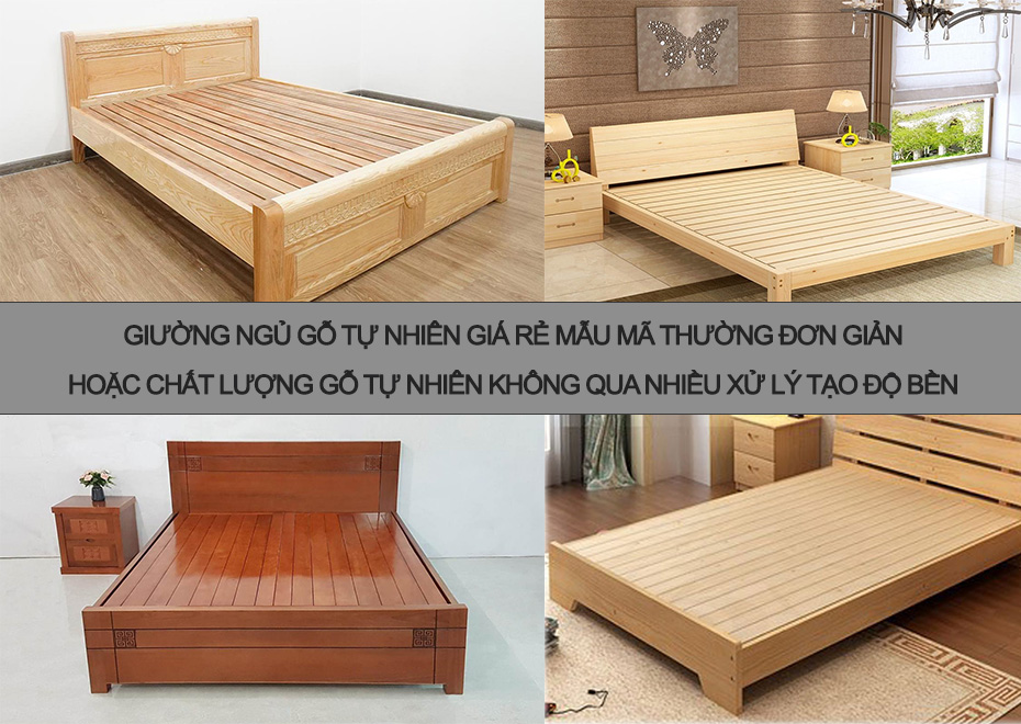 Mua giường ngủ gỗ tự nhiên giá rẻ tại tphcm, giường tủ gỗ sồi tự nhiên