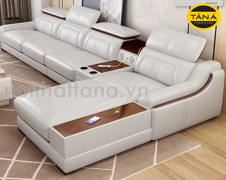 sofa màu xám trắng