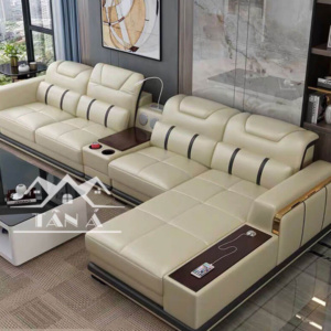Sofa Da Hàn Quốc Góc L Cao Cấp N39