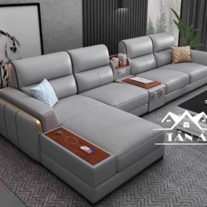 Sofa Da Hàn Quốc Góc L Cao Cấp N42
