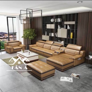 Sofa Da Hàn Quốc Góc L Cao Cấp N47-D
