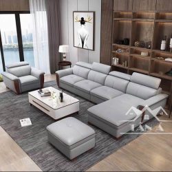 Sofa Da Hàn Quốc Góc L Cao Cấp Q38-D