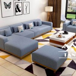 Ghế sofa vải góc chữ l giá rẻ tại quận 3 tphcm