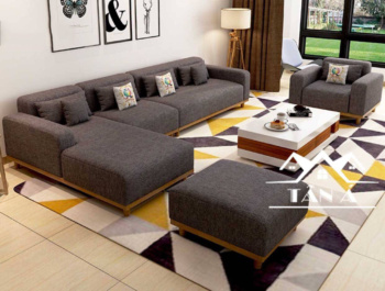 Sofa Vải góc L cao cấp QV11-D