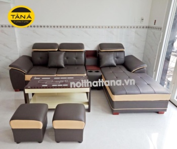 Sofa Da Phòng Khách Cao Cấp N06-2.7