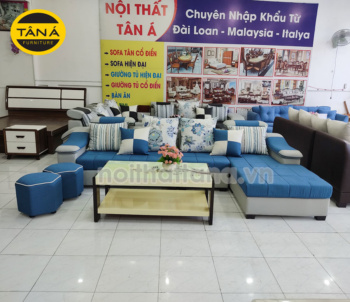 Sofa Vải Cao Cấp Cho Phòng Khách HV04