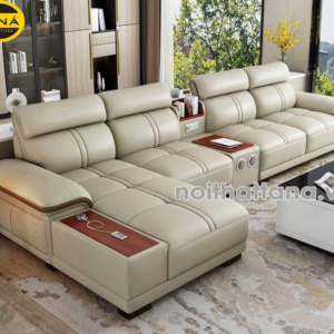 Sofa Góc L Bọc Da Hàn Quốc Cao Cấp Q39