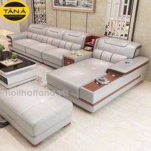 Sofa Da Hàn Quốc Cao Cấp Q42 Tựa Tay To