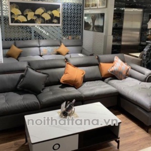 Sofa Vải Giả Da Góc L Cao Cấp TA-2065