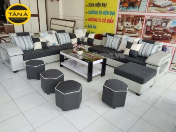 Sofa Hiện Đại TV01 Phối Màu Đơn Giản Phù Hợp Cho Mọi Không Gian