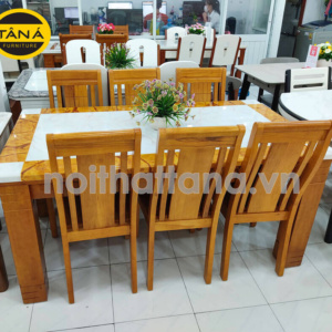 Bộ Bàn Ăn Hiện Đại 6 Ghế Nhập khẩu BA41