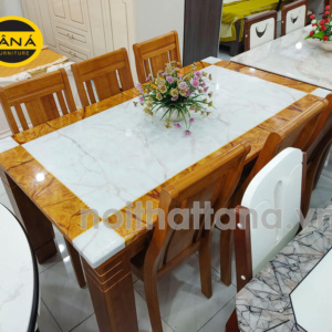 Bộ Bàn Ăn Hiện Đại 6 Ghế Nhập khẩu BA41