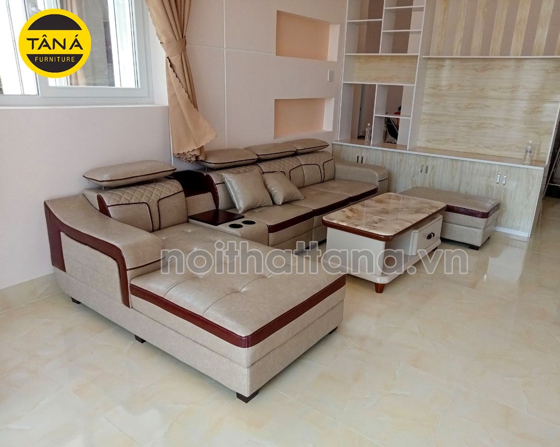 Ghế sofa da công nghiệp đẹp cao cấp