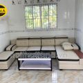 Sofa Tay Lượn Da Hàn Quốc Cao Cấp N60 Cho Phòng Khách Hiện Đại