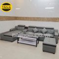 Sofa Tay Lượn Da Hàn Quốc Cao Cấp N60 Cho Phòng Khách Hiện Đại