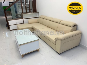 Ghế sofa vải bố cao cấp góc chữ L HV01