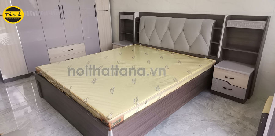 Giường ngủ gỗ công nghiệp giá rẻ tại tphcm