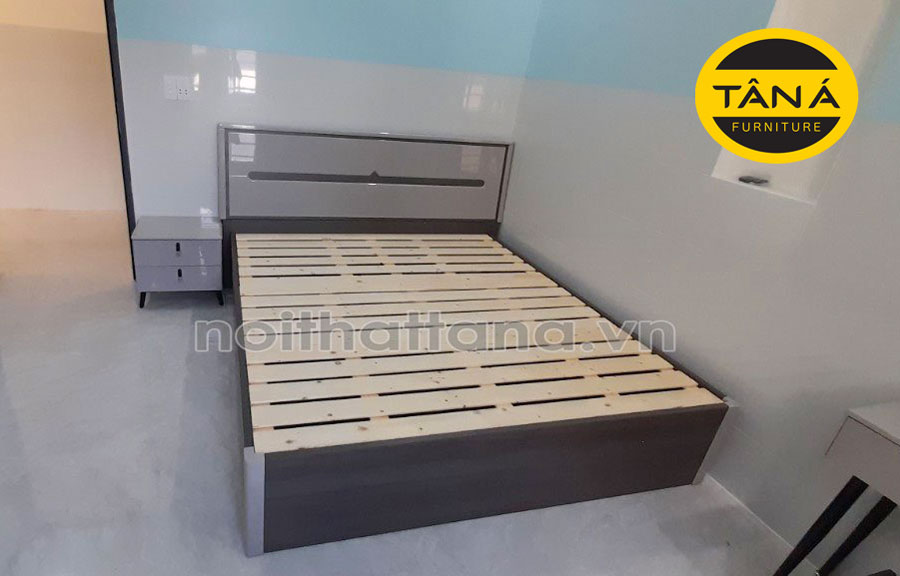 Mẫu giường ngủ gỗ công nghiệp mdf giá rẻ tphcm