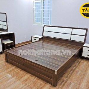 Mẫu Giường ngủ gỗ mdf 1m8 Hiện Đại nhập khẩu đài loan TA-1956
