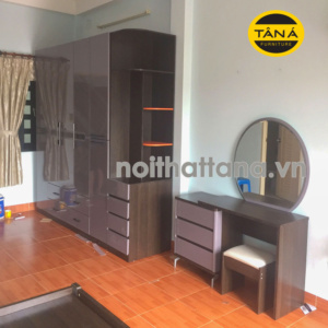 Combo giường tủ bàn trang điểm hiện đại giá rẻ nhập khẩu đài loan