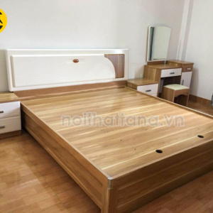 Giường Ngủ gỗ mdf đẹp Hiện Đại nhập khẩu