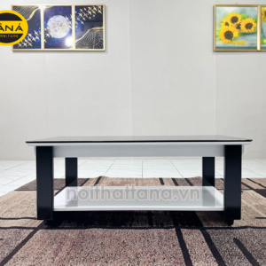 Bàn trà sofa H3 mặt kính đẹp hiện đại BT02
